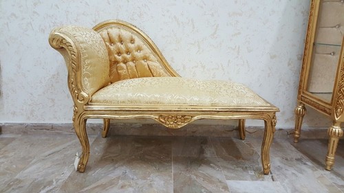 Panca romana foglia oro camera - romana,