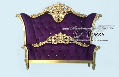 Letto matrimoniale barocco - matrimoniale,