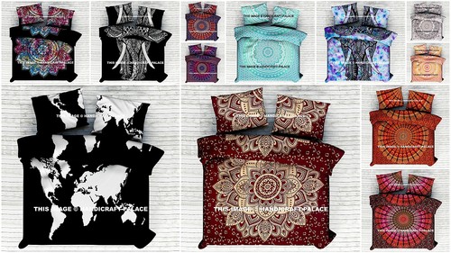 Mandala indiano copriletto - mandala,
