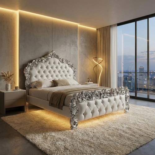 Letto matrimoniale king size - letto,