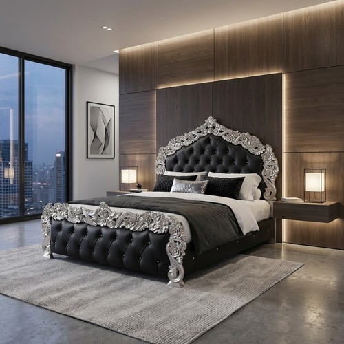 Letto matrimoniale contenitore - letto,