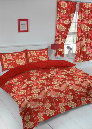 Lenzuola tende airone rosso - o,